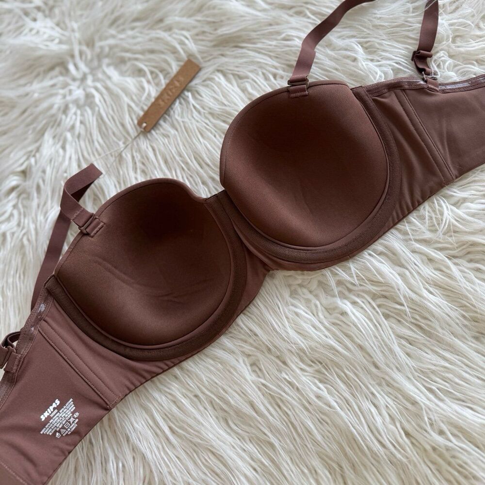 Skims Fits Everybody Strapless Bra Jasper Size 32DDD - Picture 6 of 8